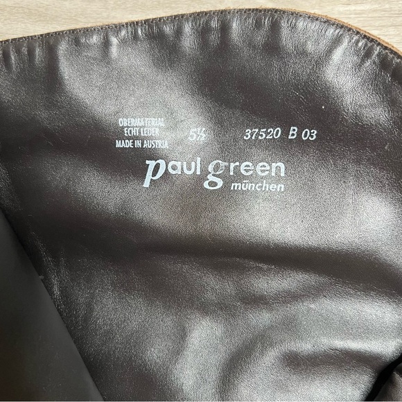 Paul Green Suede Tall Riding Boots, brown, size 9 US - Picture 4 of 7